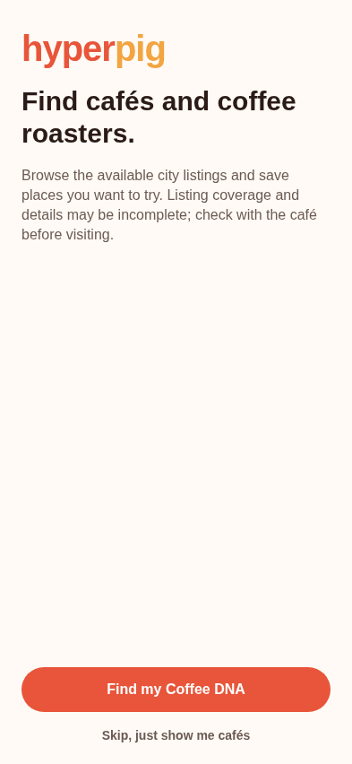 HyperPig Product preview from corrected source candidate
